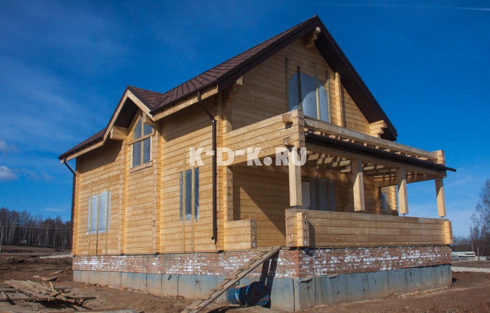 строительство деревянного дома в Щербинке